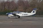 G-BOWY @ EGLK - G-BOWY 1981Piper PA-28RT-201T Turbo Cherokee Arrow lV Blackbushe - by PhilR