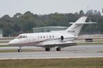 N855BC @ KSRQ - N855BC arrives on Runway 14 at Sarasota-Bradenton International Airport following a flight from Whitham Field - by Suncoast Spotter