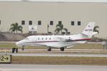 N871RF @ KSRQ - Eljay Flight 871 prepares for departure from Sarasota-Bradenton International Airport - by Suncoast Spotter