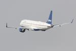 N249JB @ KSRQ - JetBlue Flight 1188 departs Runway 32 at Sarasota-Bradenton International Airport enroute to Boston Logan International Airport - by Suncoast Spotter
