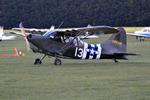 G-CMIW @ EGLM - Consolidated Vultee - Stinson L-5 Sentinel at White Waltham. Ex 42-98680 and C-FEEF