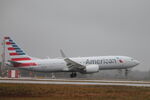 N336SR @ KRSW - American Flight 315 arrives on Runway 6 at Southwest Florida International Airport following a weather diversion on a  flight from Miami International Airport to Los Angeles International Airport - by Suncoast Spotter