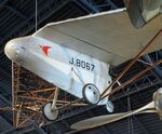 J8067 - Westland-Hill Pterodactyl Mk1A (minus outer skin on starboard wing) at the Science Museum, London