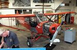 G-SVAS @ EGTH - Piper PA-18-150 Super Cub undergoing maintenance at the Shuttleworth Collection, Biggleswade - by Ingo Warnecke