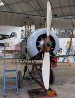 G-ADEV @ EGTH - Avro 504K undergoing maintenance at the Shuttleworth Collection, Biggleswade - by Ingo Warnecke
