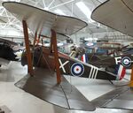 G-BZSC @ EGTH - Sopwith F.1 Camel Replica (minus engine/prop) at the Shuttleworth Collection, Biggleswade - by Ingo Warnecke