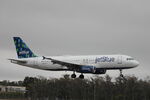 N587JB @ KRSW - JetBlue Flight 265 arrives on Runway 6 at Southwest Florida International Airport following flight from Boston-Logan International Airport - by Suncoast Spotter
