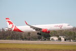 C-FJQH @ KRSW - Rouge Flight 1662 arrives on Runway 6 at Southwest Florida International Airport following flight from Toronto-Pearson International Airport - by Suncoast Spotter