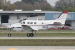 N61Q @ KSRQ - N61Q arrives on Runway 32 at Sarasota-Bradenton International Airport