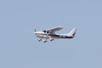 N611WJ @ KSRQ - N611WJ flies over Sarasota-Bradenton International Airport - by Suncoast Spotter