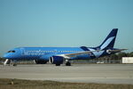 N243BZ @ KRSW - Breeze A220 parked on the north ramp at Southwest Florida International Airport