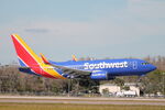 N7853B @ KRSW - Southwest Flight 1351 arrives on Runway 6 at Southwest Florida International Airport following flight from Chicago-Midway International Airport - by Suncoast Spotter