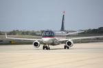 N811MD @ KSRQ - Republic/US Air Flight 3399 arrives on Runway 14 at Sarasota-Bradenton International Airport following a flight from Reagan National Airport - by Suncoast Spotter