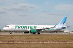 N656FR @ KRSW - Frontier Flight 2825 taxis at Southwest Florida International Airport prior to flight to Cincinnati/Northern Kentucky International Airport - by Suncoast Spotter