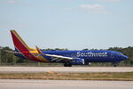 N8564Z @ KRSW - Southwest Flight 3807 arrives on Runway 24 at Southwest Florida International Airport following flight from Baltimore-Washington International Airport - by Suncoast Spotter