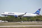 N329JB @ KSRQ - JetBlue Flight 1187 arrives on Runway 32 at Sarasota-Bradenton International Airport following a flight from Boston Logan International Airport - by Suncoast Spotter
