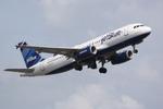 N633JB @ KSRQ - JetBlue Flight 346 departs Runway 14 at Sarasota-Bradenton International Airport enroute to John F Kennedy International Airport - by Suncoast Spotter