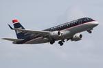 N811MD @ KSRQ - Republic/US Air Flight 3430 departs Runway 14at Sarasota-Bradenton International Airport enroute to Reagan National Airport - by Suncoast Spotter