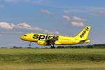 N531NK @ KCLE - Spirit #179 KMYR-KCLE - by Alex2095