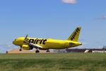 N646NK @ KCLE - Spirit #3160 KMIA-KCLE - by Alex2095
