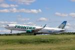 N722FR @ KCLE - Frontier #206 MMUN-KCLE