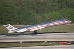 N3507A @ KTPA - American Flight 1571 departs Runway 1L at Tampa International Airport enroute to Chicago-O'Hare International Airport - by Suncoast Spotter