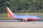 N706SW @ KTPA - Southwest Flight 3061 arrives on Runway 1L at Tampa International Airport following a flight from Columbus International Airport - by Suncoast Spotter