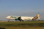 N701FR @ KCLE - Frontier #2414 KPHX-KCLE - by Alex2095