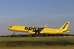 N668NK @ KCLE - Spirit #1025 KDFW-KCLE - by Alex2095
