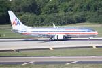 N886NN @ KTPA - American Flight 1430 arrives on Runway 1L at Tampa International Airport following a flight from Dallas/Fort Worth International Airport - by Suncoast Spotter