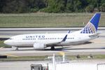 N16632 @ KTPA - United Flight 1405 arrives on Runway 1L at Tampa International Airport following a flight from Cleveland-Hopkins International Airport - by Suncoast Spotter