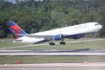 N177DZ @ KTPA - Delta Flight 1472 departs Runway 1L at Tampa International Airport enroute to Hartsfield-Jackson Atlanta International Airport - by Suncoast Spotter