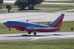 N278WN @ KTPA - Southwest Flight 3057 departs Runway 1R at Tampa International Airport enroute to Hollywood International Airport - by Suncoast Spotter