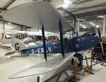 G-EBLV @ EGTH - De Havilland D.H.60 Moth at the Shuttleworth Collection, Biggleswade - by Ingo Warnecke