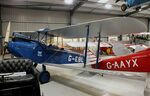 G-EBLV @ EGTH - De Havilland D.H.60 Moth at the Shuttleworth Collection, Biggleswade - by Ingo Warnecke