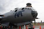 N529B @ KPGD - B-29 Superfortress Fifi sits on the ramp at Charlotte County Airport during the Florida International Air Show - by Suncoast Spotter