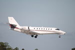 N320QS @ KRSW - NetJets Flight 320 arrives on Runway 6 at Southwest Florida International Airport following flight from Charlottesville Albemarle Airport - by Suncoast Spotter