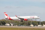 C-GKFB @ KRSW - Rouge Flight 1662 arrives on Runway 6 at Southwest Florida International Airport following flight from Toronto-Pearson International Airport - by Suncoast Spotter