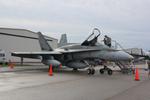 188788 @ KPGD - Royal Canadian Air Force CF-188 Hornet on display at the Florida International Air Show - by Suncoast Spotter