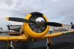 N9805C @ KPGD - North American SNJ-5 Texan on display at Florida International Air Show - by Suncoast Spotter