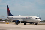 N373DA @ KRSW - Delta Flight 2474 taxis to the gate at Southwest Florida International Airport following flight from Boston-Logan International Airport - by Suncoast Spotter