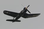 N713JT @ KPGD - Jim Tobul performs in the F4U Corsair during the Florida International Air Show - by Suncoast Spotter