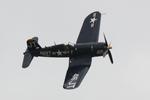 N713JT @ KPGD - Jim Tobul performs in the F4U Corsair during the Florida International Air Show - by Suncoast Spotter