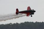 N9109R @ KPGD - Matt Younkin & The Twin Beech 18 performs during the Florida International Air Show