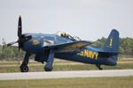 N68RW @ KPGD - F8F Bearcat performs during the Florida International Air Show - by Suncoast Spotter
