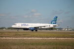 N507JT @ KRSW - JetBlue Flight 2834 taxis at Southwest Florida International Airport prior to flight to Worcester Regional Airport