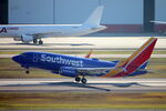 N266WN @ KTPA - Southwest Flight 3269 departs Runway 1R at Tampa International Airport enroute to Philadelphia International Airport - by Suncoast Spotter