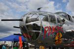 N9079Z @ KPGD - B-25 Panchito on display at Florida International Air Show - by Suncoast Spotter