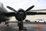 N5548N @ KPGD - B-25 Mitchell Barbie III on display at the Florida International Air Show