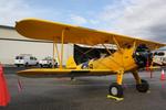 N54087 @ KPGD - Boeing E75 Stearman on static display at the Florida International Air Show